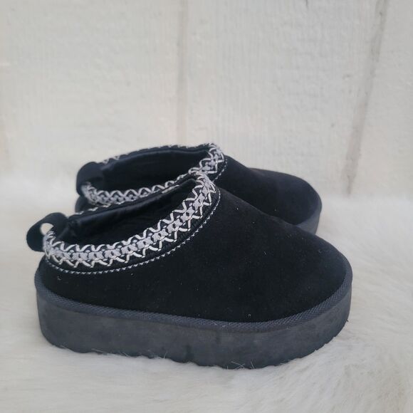 Mudd story chunky sole black slip on shoes mules girls size 11 - Picture 4 of 6